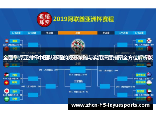 全面掌握亚洲杯中国队赛程的观赛策略与实用深度指南全方位解析版 全面掌握亚洲杯中国队赛程的观赛策略与实用深度指南全方位解析版