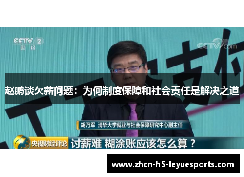 赵鹏谈欠薪问题：为何制度保障和社会责任是解决之道